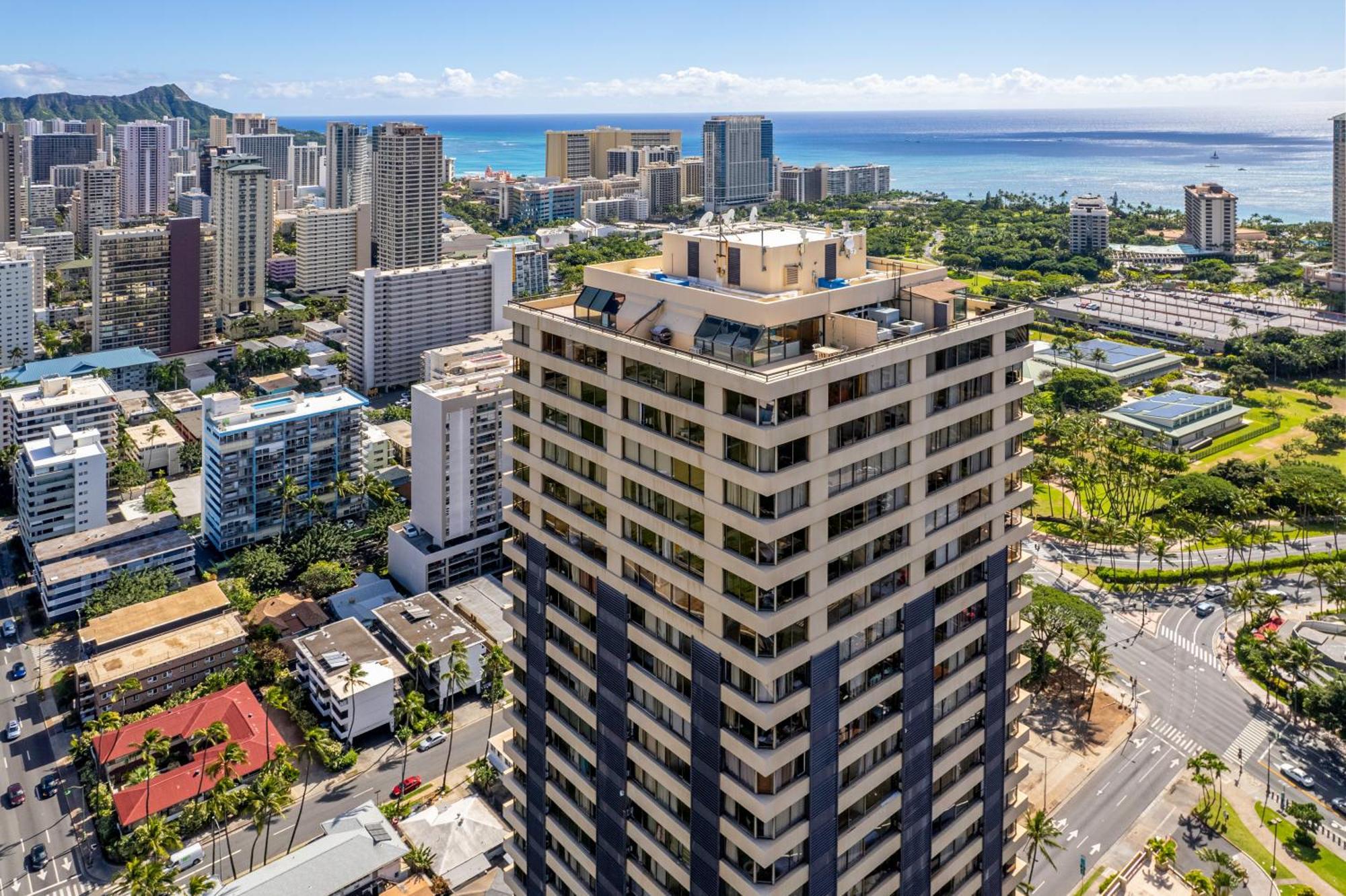 Hawaiian Monarch Penthouse 402 Lejlighed Honolulu Eksteriør billede