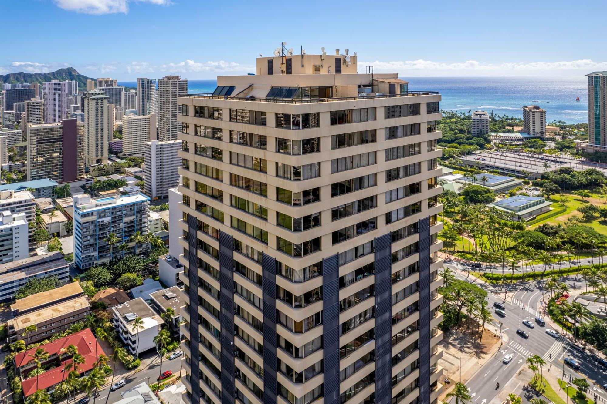Hawaiian Monarch Penthouse 402 Lejlighed Honolulu Eksteriør billede