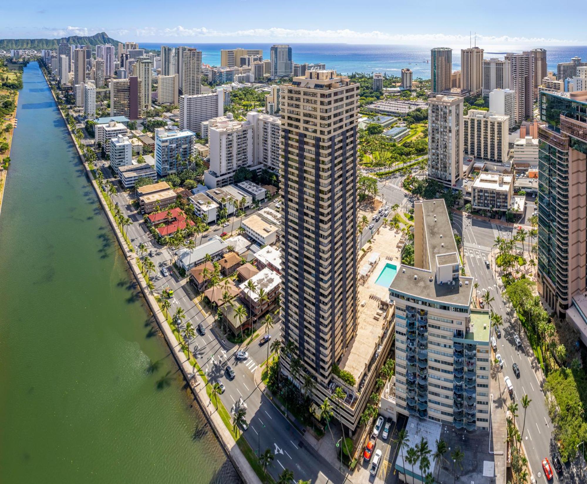 Hawaiian Monarch Penthouse 402 Lejlighed Honolulu Eksteriør billede